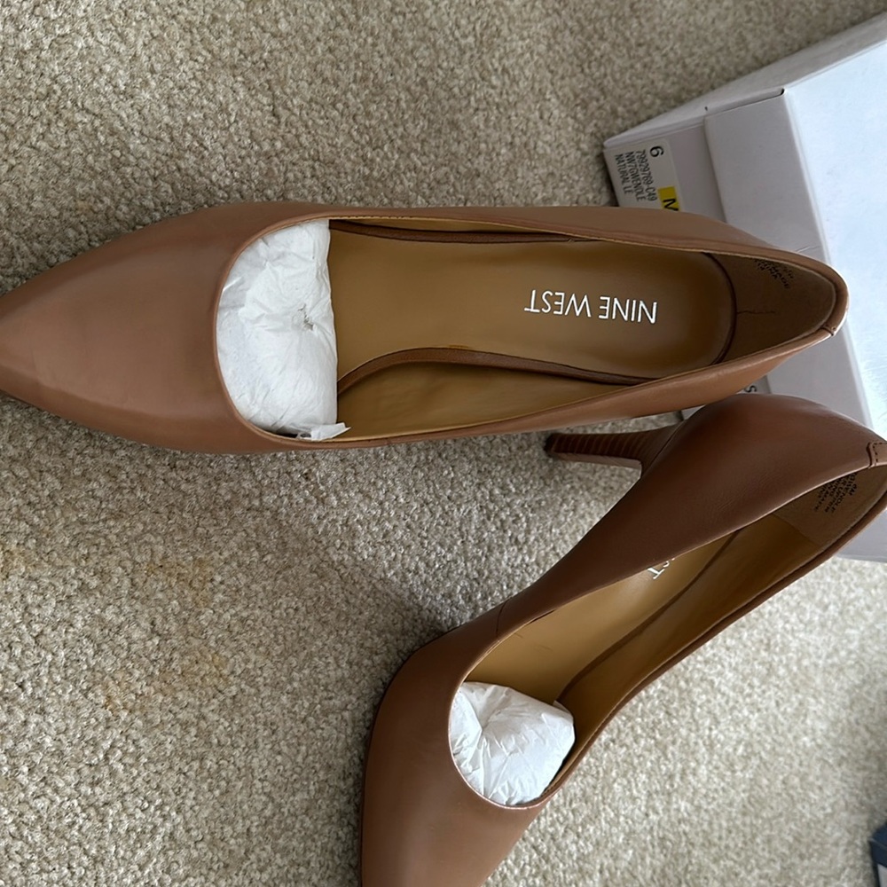Nine West Leather Heels